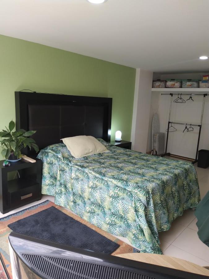 Charming Sunny Bedroom Overlooking Beautiful Amsterdam Avenue In Best Condesa Area Mexico by Eksteriør bilde